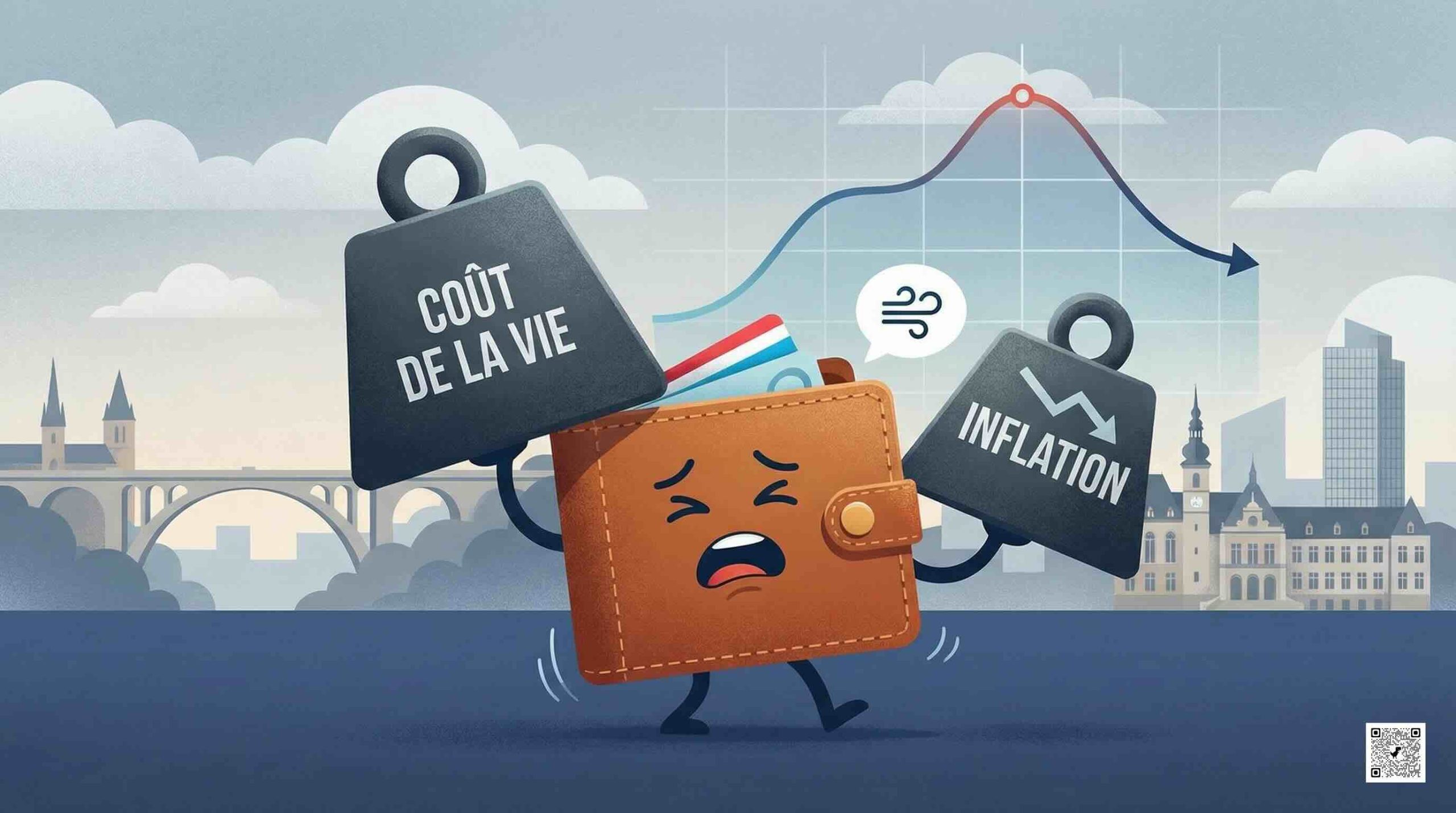 Les prix ralentissent au Luxembourg… mais pourquoi le portefeuille ne respire toujours pas ?