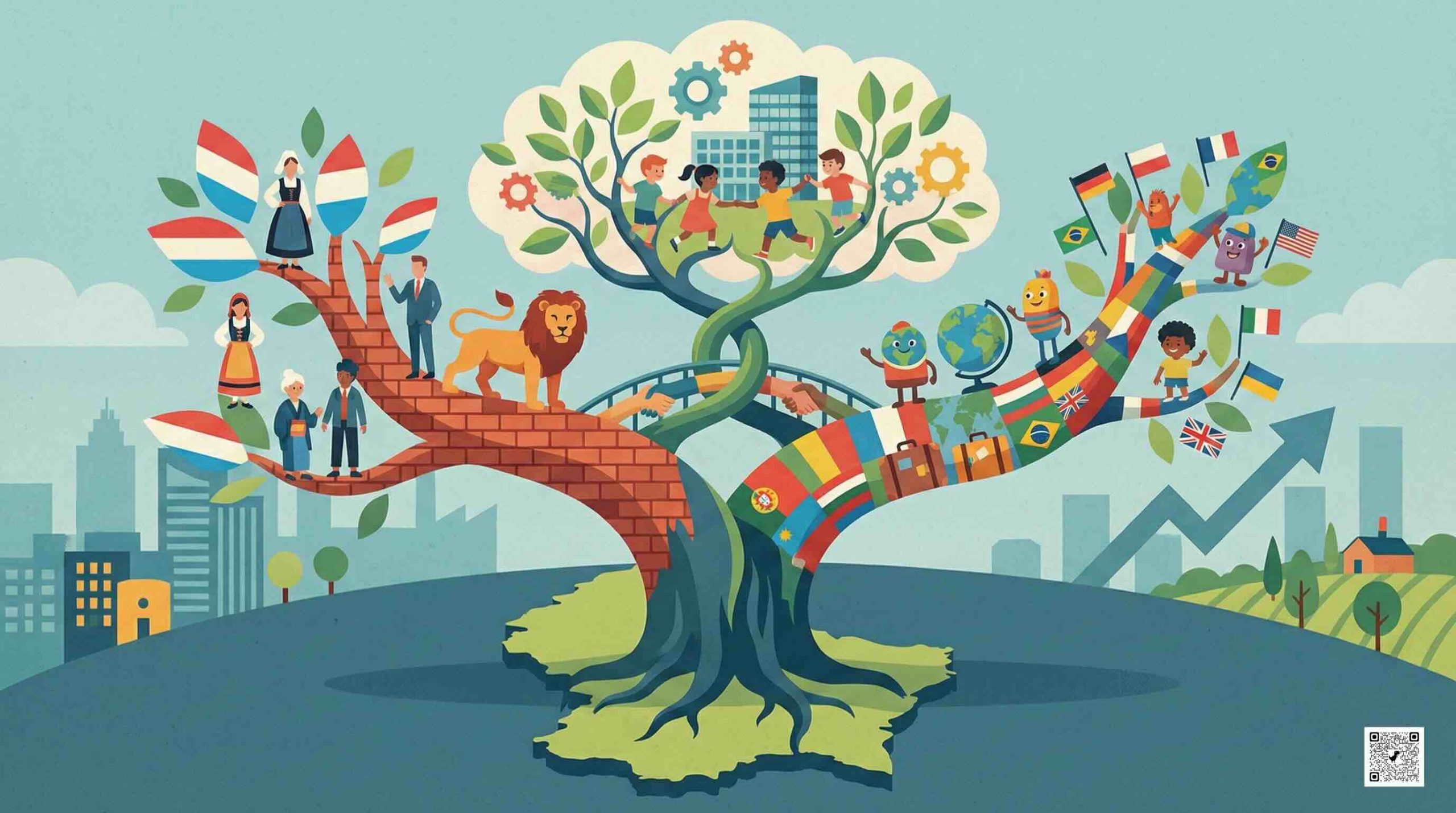Luxembourgeois et étrangers : une croissance démographique partagée