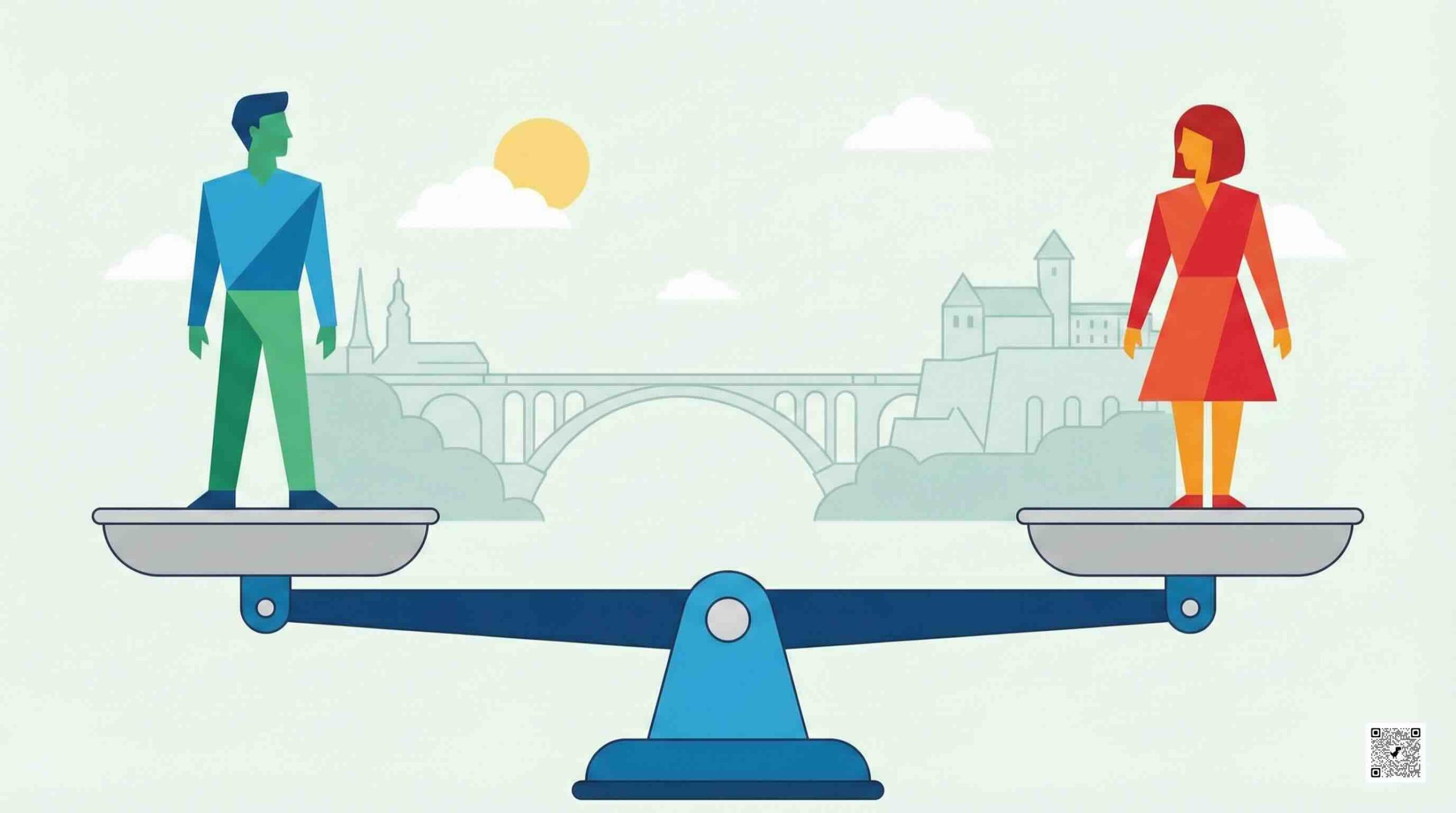 Plus d’hommes ou plus de femmes au Luxembourg ? Un équilibre presque parfait