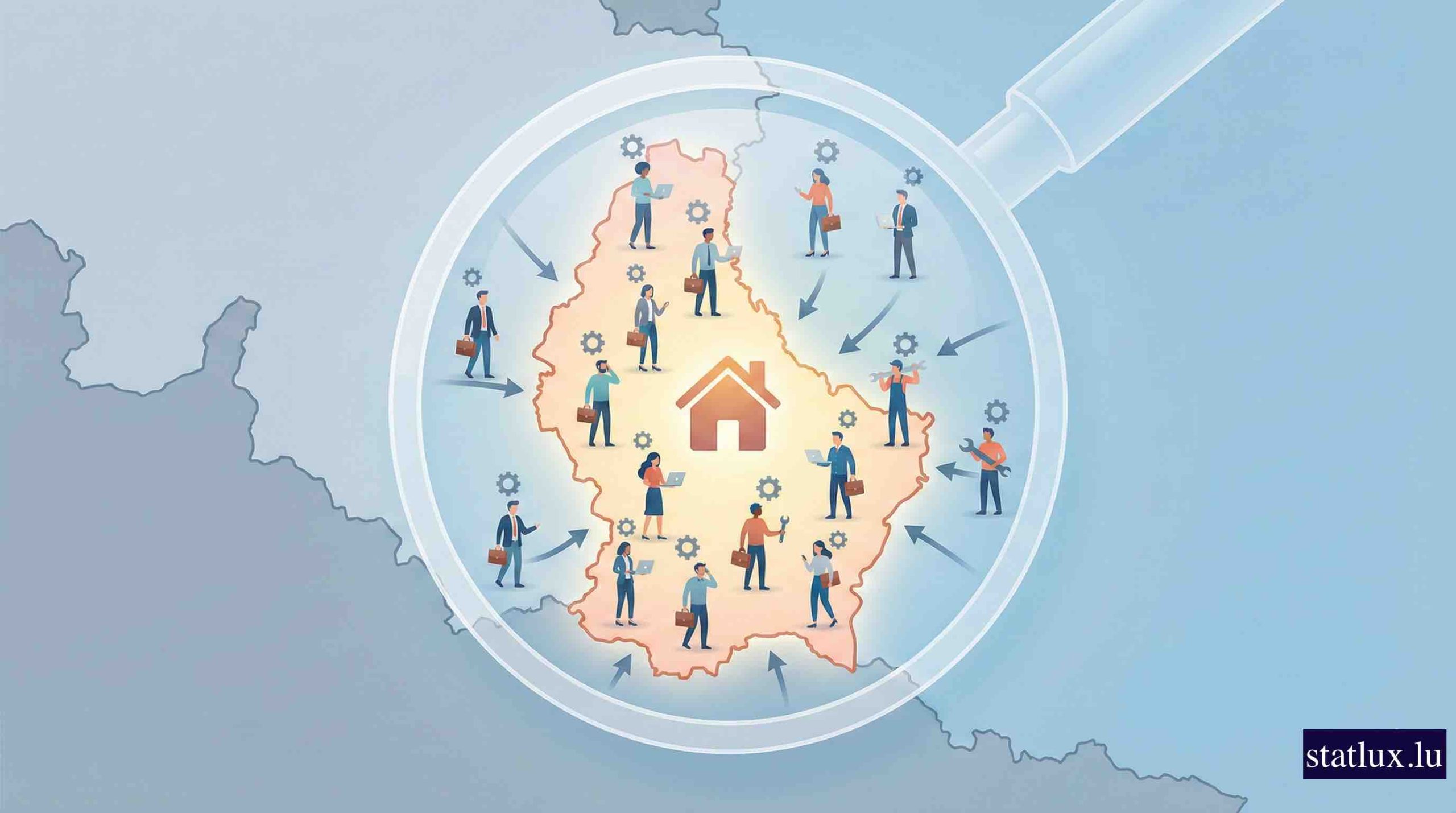 Combien d’indépendants résident au Luxembourg ?